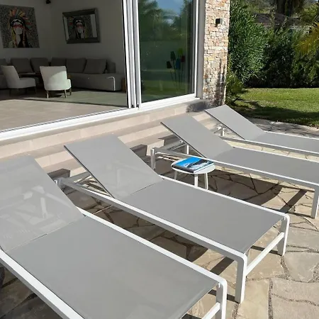 Villa Mas Du Golfe - Villa Climatisee Avec Piscine Privee Pour 10 Personnes Grimaud