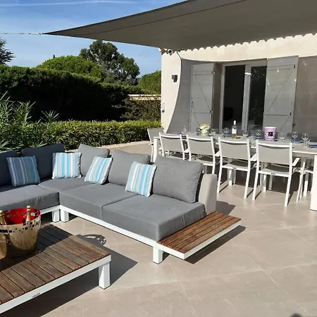 Villa Mas Du Golfe - Villa Climatisee Avec Piscine Privee Pour 10 Personnes