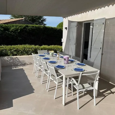 Villa Mas Du Golfe - Villa Climatisee Avec Piscine Privee Pour 10 Personnes *