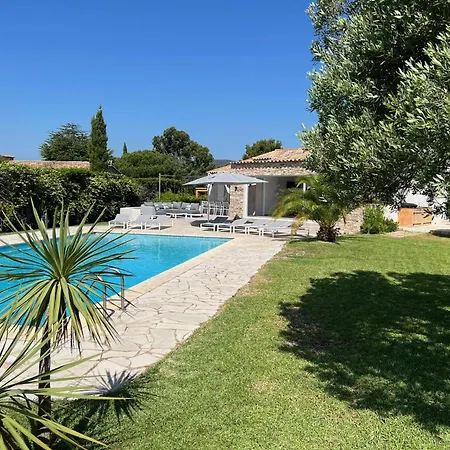 Villa Mas Du Golfe - Climatisee Avec Piscine Privee Pour 10 Personnes *