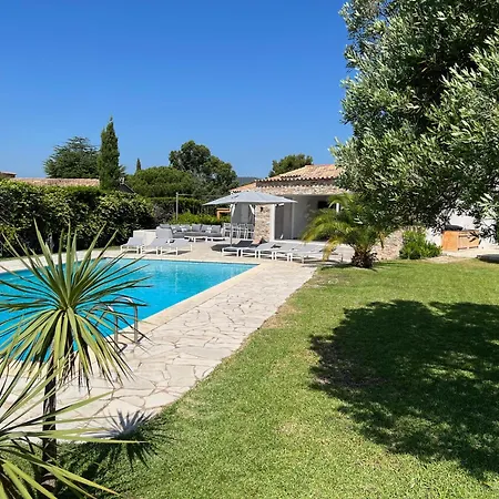 Villa Mas Du Golfe - Villa Climatisee Avec Piscine Privee Pour 10 Personnes *